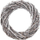 Kurorë dekorative Dp Craft Wicker Wreath, 20 cm, e bardhë