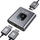 Adapter HDMI Tech-Protect HB07, 2 në 1, 4K 60Hz, gri hapësinor