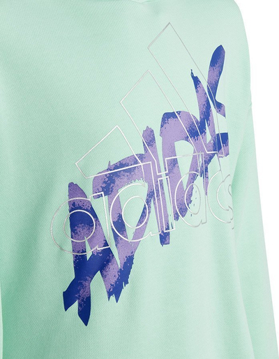 Bluzë me kapuç Adidas D Hoody Jr HR5825, pambuk, për fëmijë, e zezë