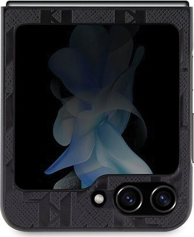 Mbulesë telefoni Karl Lagerfeld Z Flip5, Saffiano Monogram Choupette, e zezë