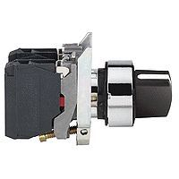 Ndërprerës në funksion të stilolapsit Schneider Electric Compact 1NO + 1NC, 22 mm, i zi