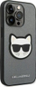 Mbulesë telefoni Karl Lagerfeld Choupette Head Patch KLHCP14XSAPCHG, për iPhone 14 Pro Max, argjend