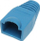 Kapak gome për prizë RJ45, set 100 copë, blu