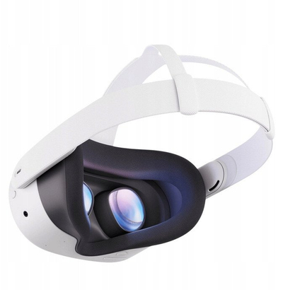 Syze VR Meta Quest 3S, 128GB, me lojën Batman Arkham Shadow, të bardha