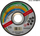 Disk universal TECHNIFLEX, PVC, beton 125 x 1.6 mm (M415-125-1.6-22A46Rm)