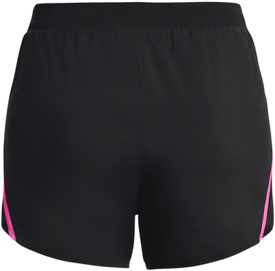 Кратки панталони за трчање Under Armour Fly By 2.0 за жени, материјал што се суши брзо, црни