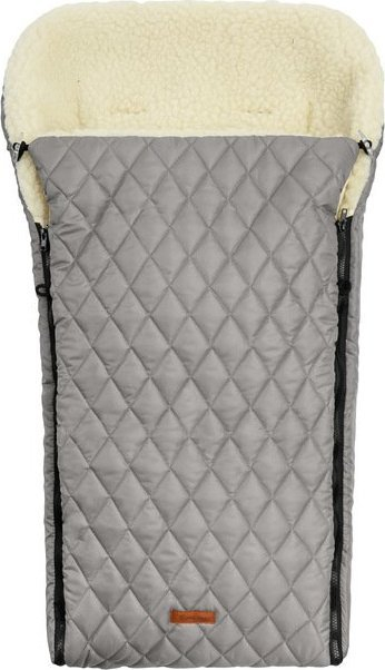 Кесе за спиење за детска количка Sensillo Quilted Sleeping Bag Wool, волна, сива