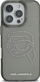 Maskë telefoni Karl Lagerfeld IML Rhinestones Karl Head për iPhone 16 Pro Max 6.9", e zezë