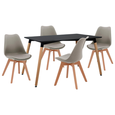 Set ngrënieje 5-pjesësh 120×80×73 cm (HM10233)