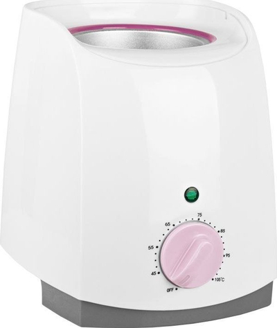 Set depilimi Activ Depilation, ngrohës dylli me termostat, kanaçe dylli 800ml, i bardhë