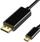 Kabllo USB Type-C në DisplayPort extra digital, 4K 60Hz, 5 m, e zezë