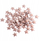 Rruaza dekorative yll pa markë, 1 cm, 60 copë, ngjyrë rose gold