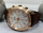 Ora burrash Lorus RT304LX9, 42mm, kronograf, 10 ATM, ari rozë kafe