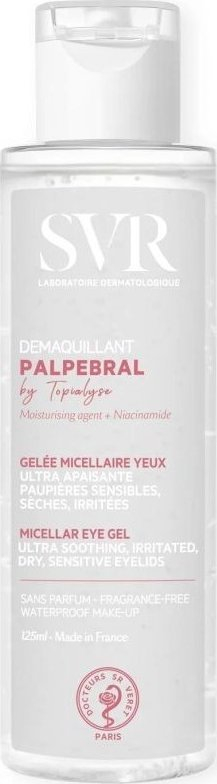 Xhel micelar për sy SVR Micellar Eye Gel, 125 ml, pa erë, për lëkurë të hollë e të ndjeshme