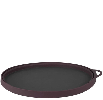 Pjatë Lifeventure Ellipse Flexi-Plate, silikoni, e palosshme, vjollcë