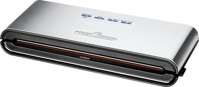 Aparat vakum Paketues ProfiCook PC VK 1080, funksion automatik, trup inoksi, gri