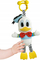 Lodër pelushi Clementoni Disney Baby Donald First Activities, 6+ muajsh, me zile dhe kapëse për karrocë, shumëngjyrëshe