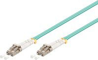 Kabllo fibër optike MicroConnect FIB442020, LC UPC në LC UPC, 20m OM3, e gjelbër