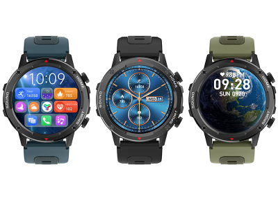 Ora inteligjente Tracer SMR11 Hero, ekran 1.39", Bluetooth 5.2, e zezë