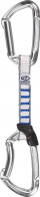 Експрес за искачување Climbing Technology Lime Set NY, 12 cm, ремен полиамид 16 mm, сив со сина