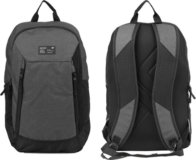 Çantë shpine 4F U189, 18L, ndarje për laptop, gri e errët