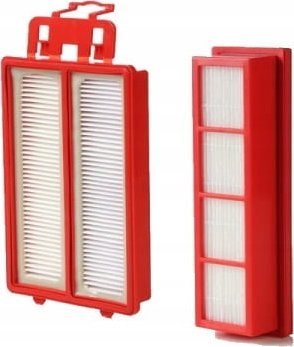 Set filtrash HEPA Gorenje HFGFAF, për fshesë me korrent VCEB01GAWWF, origjinal, i kuq