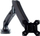Mbajtës për monitor Art Desk L-11GD LCD/LED, 13 "- 27 ", i zi (RAMART L-11GD)