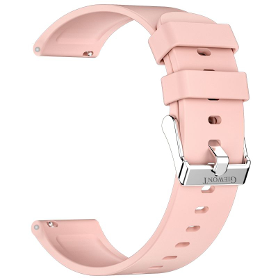 Rrip smartwatch Giewont GW230, silikon, 20mm, rozë