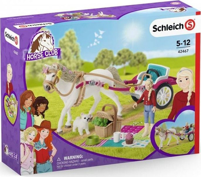 Figurinë Schleich Horse Club Carriage 42467, set aksesorësh, për fëmijë 5–12 vjeç, shumëngjyrëshe