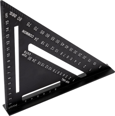 Fole matëse alumini Neo Square 72-102, 15 cm, 45°/90°