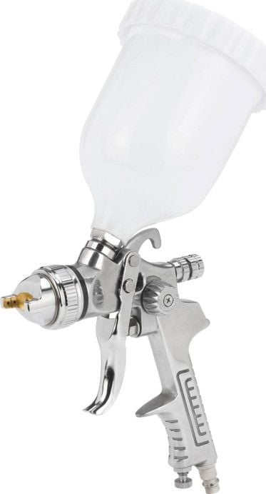 Pиштол за боја Einhell 4133030, чаша 0.6L, професионален, црвен