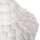 Skulpturë dekorative XXL Buddha Head HM4385.02, 90x90x100 cm, gips, e bardhë