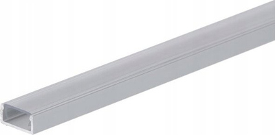 Profil LED Prescot Basic, 1m, alumini i anodizuar, kapak transparent