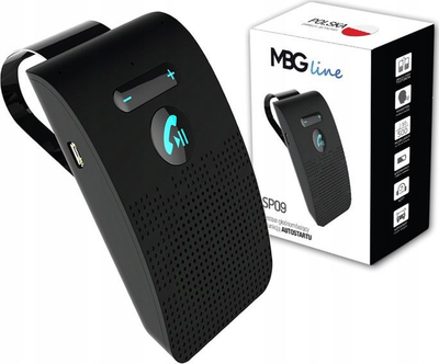 Handsfree për veturë Luxury Line SP09, Bluetooth 5.0, i zi