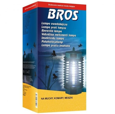 Llambë kundër insekteve BROS 3W, elektrike, për ambiente të brendshme dhe të jashtme