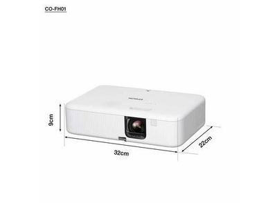 Projektor Epson CO-FH01, 3000 ANSI Lumens, 1080p, i bardh