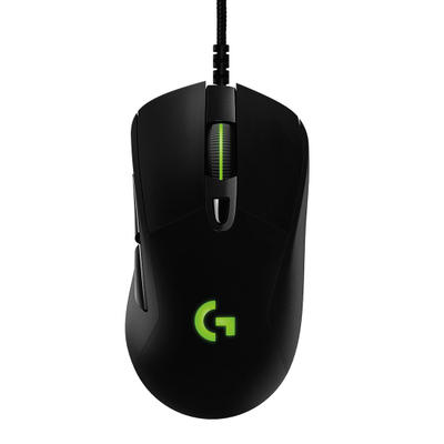 Maus gaming Logitech G403 HERO, 16000 DPI, me kabllo, i zi
