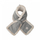Шал за деца Lodger Pile Folklore Drizzle MFF 629, 120mm, сив