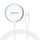 Karikues wireless Savio LA-11, 15W, Qi MagSafe, i bardhë