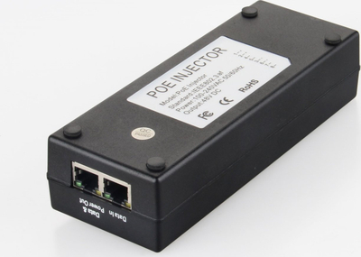 Injektor PoE MicroConnect 15.4W 802.3af, 1 Gbit/s, i zi