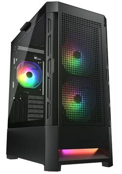 Kasë COUGAR PC DUOFACE Pro Mid Tower, 2 x ARGB 140mm, 1x 120mm, e zezë