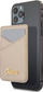 Portofol telefoni Guess Wallet Card Pocket GUWMSSASLGO, MagSafe, koleksioni Saffiano, ngjyrë ari