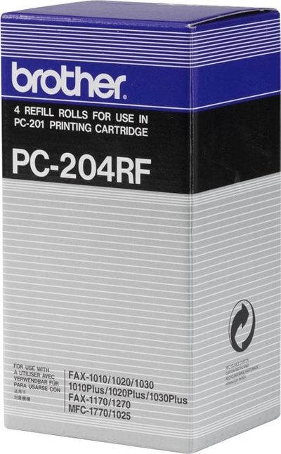 Rimbushje riboni Brother PC204RF, origjinale, set me 4 copë