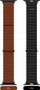 Ремче JCPal FlexDuo за Apple Watch 38/40/41mm, магнетно, TPU PU, црно кафено