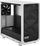 Kasë kompjuteri Fractal Design Meshify 2, me panel anësor transparent, e bardhë / zezë