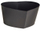 Kuti lulesh Flower Box Black Heart, formë zemre, e zezë