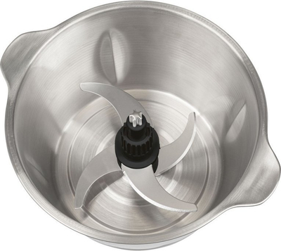 Електрична сечка ProfiCook PC MZ 1227, 1.7L, инокс, сива