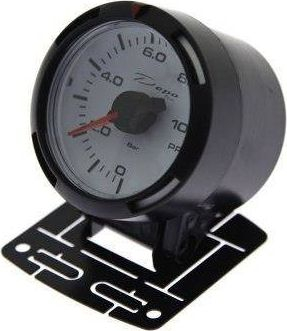Manometër presioni vaji DRacing Depo WBL, 52mm, me drita bardh e blu