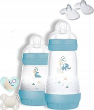 Biberon MAM Perfect Start Anti-Colic Planet Love, 320ml, nga 4 muaj, për djem