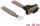 Kabllo seriale DeLOCK 89632, DB-9, 0.3 m, zi gri e kuqe
